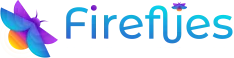 Fireflies lighting design company logo
