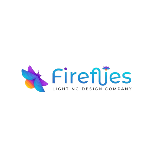 FireFlies Lighting Design logo โ best lighting design company Saudi Arabia